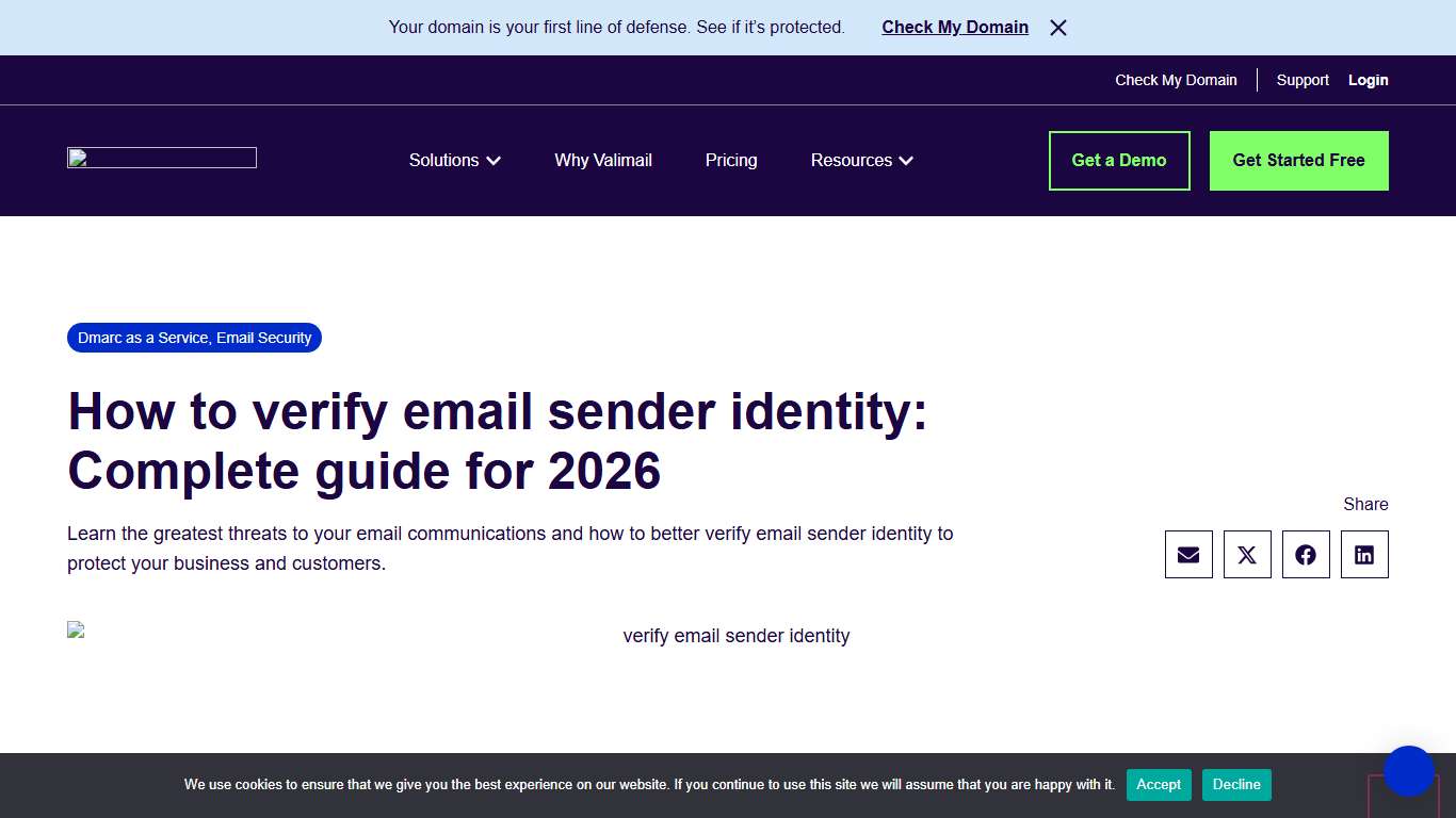 How to verify email sender identity: Complete guide for 2026